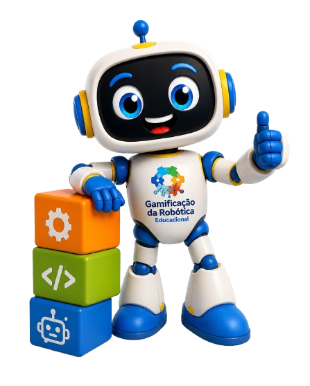 Mascote da Gamificação da Robótica Educacional